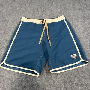Howler Bros Bruja Board Shorts Mens 34 Blue Hybrid Swim Outdoors Huckberry